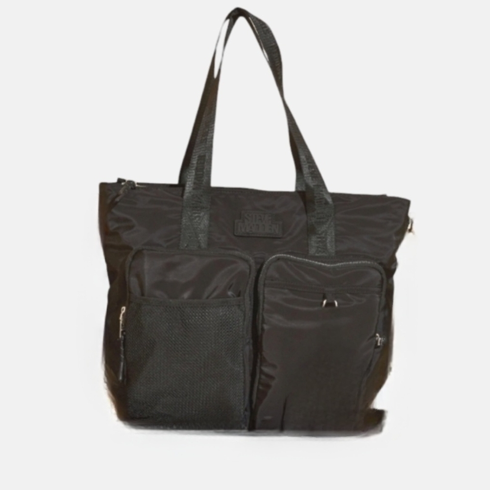 Steve Madden Black Btegan Work Bag
